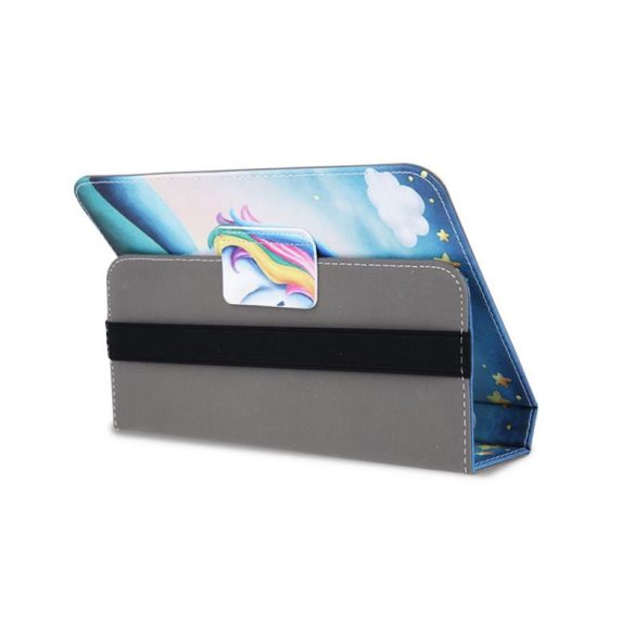Carcasă universală pentru tabletă, cu model, 7"-8", Unicorn