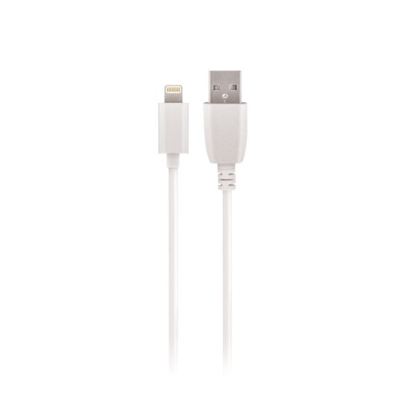 Cablu de date iPhone 8pin, 1M, 2A, alb, Maxlife