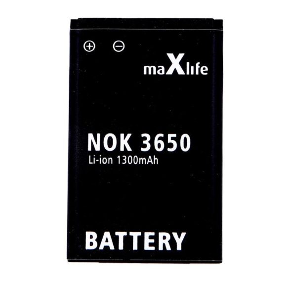 baterie maXlife Nokia 3100/3650/6230/3110 Classic BL-5C aftermarket 1300mAh