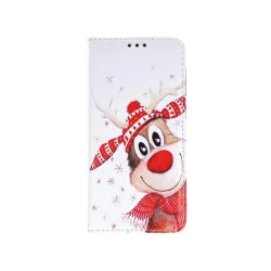   HUSĂ! - Husă pentru telefon pentru iPhone 11 Pro (5,8"), husă carte, husă cu deschidere laterală, închidere magnetică, model de cerb, Smart Trendy