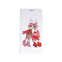   HUSĂ! - Husă pentru telefon pentru iPhone 11 Pro (5,8"), husă carte, husă cu deschidere laterală, închidere magnetică, model de cerb, Smart Trendy