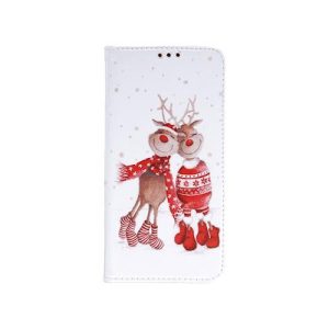 Husă pentru telefon pentru iPhone 11 Pro Max (6,5"), husă carte, husă cu deschidere laterală, închidere magnetică, model de cerb, Smart Trendy