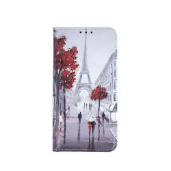   HUSĂ! - Husă pentru telefon iPhone 11 Pro (5,8"), husă de carte, husă cu deschidere laterală, închidere magnetică, model "Lovers in Paris 2", Smart Trendy