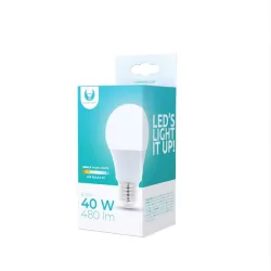   Bec LED E27 / A60, 6W, 3000K, 480lm, lumină albă caldă, Forever Light