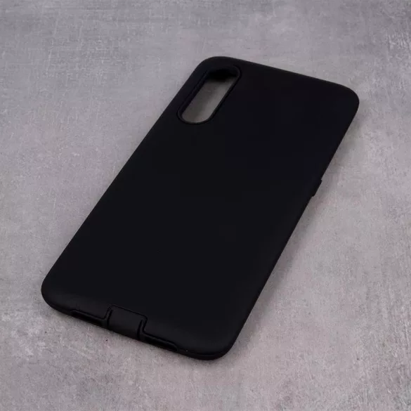 HUSĂ! - Carcasa din spate rezistenta la socuri Samsung Galaxy S10 Lite / A91, carcasa TPU, neagra, SM-G770, Defender Smooth