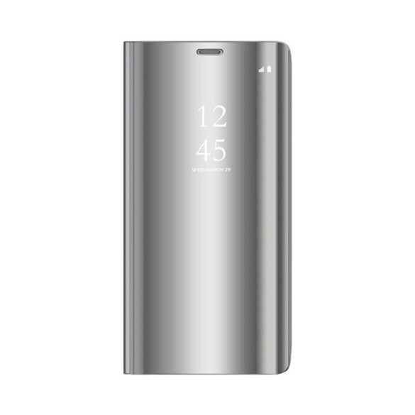 Smart Clear View Huawei Y6P argint husă carte inteligent