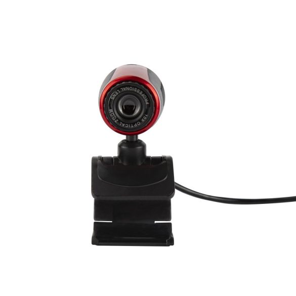 Webcam Setty, negru și roșu
