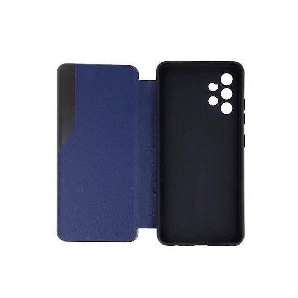 Smart view TPU Xiaomi Redmi Note 10 / Note 10S husă albastru carte inteligentă
