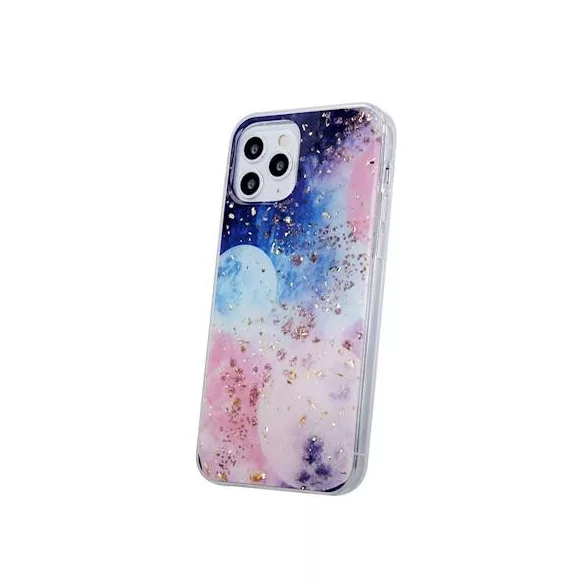 HUSĂ! - Husa spate Xiaomi Mi 11, carcasa TPU, Gold Glam Galactic