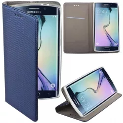   HUSĂ! - Husă pentru telefon pentru iPhone 13 Pro (6,1"), husă carte, husă cu deschidere laterală, închidere magnetică, albastru închis