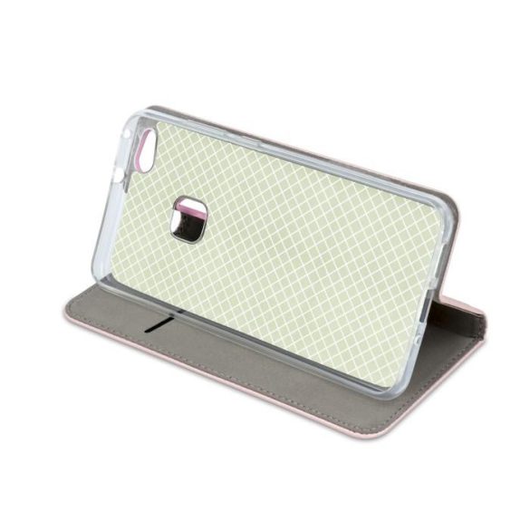 Husă pentru telefon iPhone 13 Pro Max (6,7"), husă carte, husă cu deschidere laterală, închidere magnetică, auriu roz