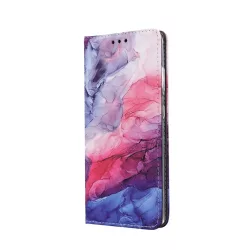   HUSĂ! - Husă pentru telefon pentru iPhone 13 Pro (6.1"), husă carte, husă cu deschidere laterală, închidere magnetică, model de marmură "marmură 8", Smart Trendy
