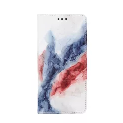   HUSĂ! - iPhone 13 (6,1") husă pentru telefon, husă pentru carte, husă cu deschidere laterală, închidere magnetică, model marmură "marble 9", Smart Trendy