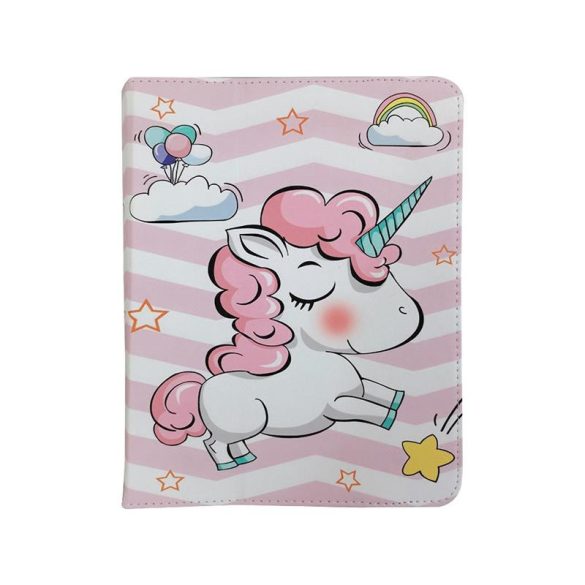Husă universală pentru cărți pentru tablete, cu model, 9"-10", Sweet unicorn