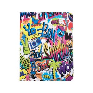 Broșură universală pentru tabletă cu model, 9"-10", Graffiti boy