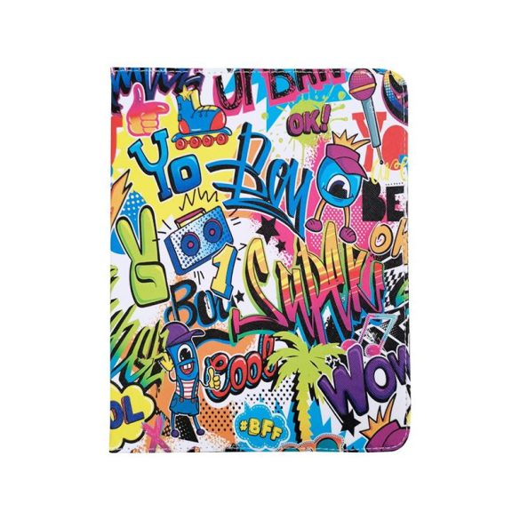 Broșură universală pentru tabletă cu model, 9"-10", Graffiti boy