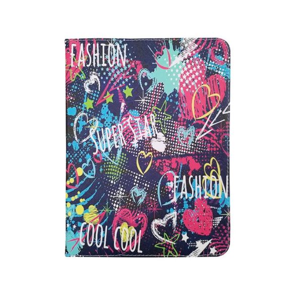 Carcasă universală pentru tablete cu model Graffiti girl de 9-10 inchi
