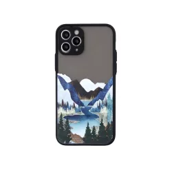   HUSĂ! - iPhone 7 Plus / 8 Plus (5.5") Husă spate, TPU Husă, Negru, SM-A225, SM-M225, Ultra Trendy Landscape 2