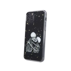 HUSĂ! - Husa din silicon Xiaomi Redmi Note 10 5G / Poco M3 Pro / M3 Pro 5G, carcasa spate, carcasa TPU, neagra, Romantic Skeletons 1