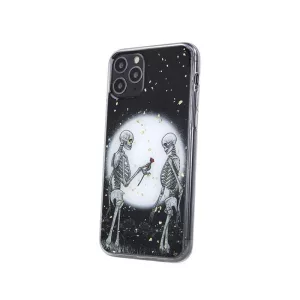 HUSĂ! - Xiaomi Redmi Note 10 5G / Poco M3 Pro / M3 Pro 5G husă de silicon, husă de acoperire din spate, husă TPU, negru, Romantic Skeletons 2