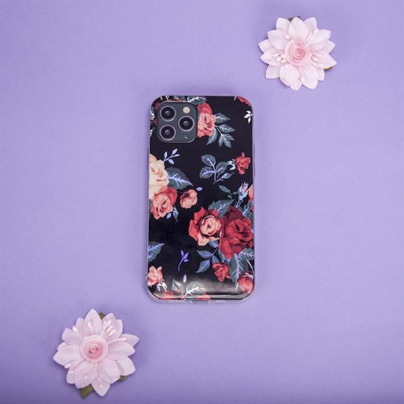 Husă spate Samsung Galaxy A03s, carcasă TPU, model de flori, SM-A037, Ultra Trendy Flowers 1