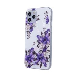   Husă spate Samsung Galaxy A03s, carcasă TPU, model de flori, SM-A037, Ultra Trendy Flowers 3