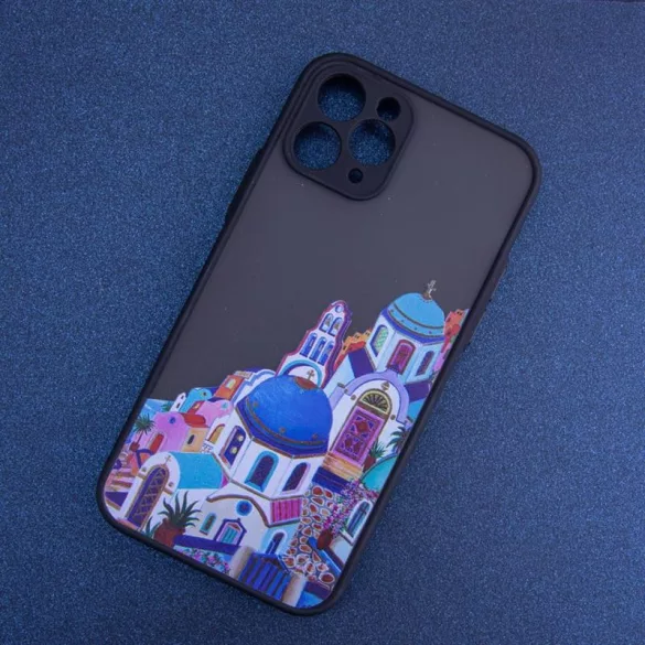 HUSĂ! - Carcasă din spate Samsung Galaxy S20 FE 4G/5G, carcasă TPU, neagră, SM-G780, SM-G781, Ultra Trendy City 2