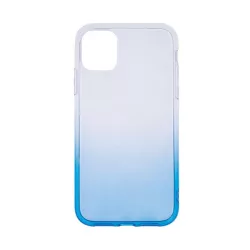   HUSĂ! - Husa din silicon pentru iPhone 12 / 12 Pro (6.1"), carcasa din spate, carcasa TPU, albastra, gradient, Gradient