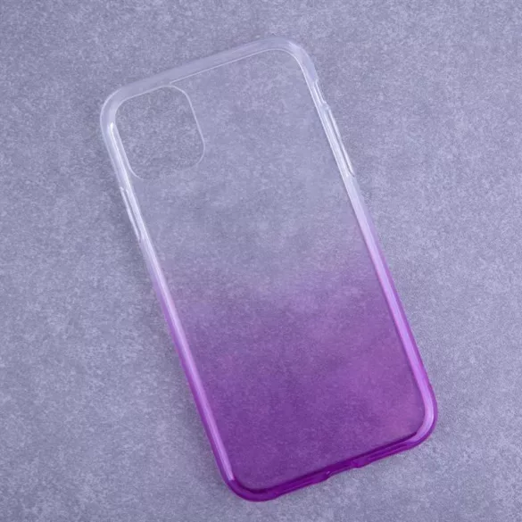 HUSĂ! - Husă din silicon Samsung Galaxy S21 FE, carcasă din spate, husă TPU, violet, gradient, SM-G990, Gradient
