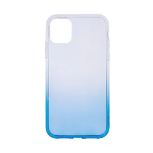 HUSĂ! - Husă din silicon Samsung Galaxy S21 FE, carcasă din spate, husă TPU, albastru, gradient, SM-G990, Gradient