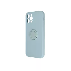   HUSĂ! - Husă cu spate inel pentru Samsung Galaxy A53, husă din silicon, interior din piele intoarsa, verde, SM-A536, prindere pentru degete