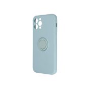   Husă cu spate inel pentru Samsung Galaxy A13 5G / A04s, husă din silicon, interior din piele intoarsa, verde, SM-A136, SM-A047, prindere pentru degete