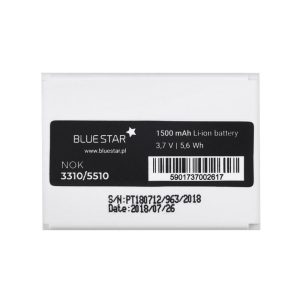 BlueStar Nokia 3310 5510 BLC-2 baterie aftermarket 1500mAh