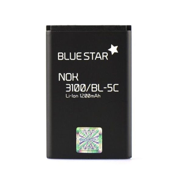BlueStar Nokia 3100/3650/6230/3110 Classic BL-5C baterie aftermarket 1200mAh