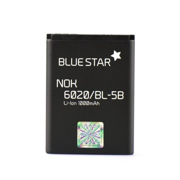 BlueStar Nokia 6020 5200 5300 3220 5140 BL-5B baterie aftermarket 1000mAh