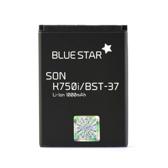 BlueStar Sony Ericsson BST-37 K750i W800 W550i Z300 baterie aftermarket 1000mAh