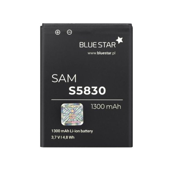 BlueStar Samsung Galaxy Ace (S5830)/ Galaxy Gio (S5670) EB494358VU baterie aftermarket 1600mAh