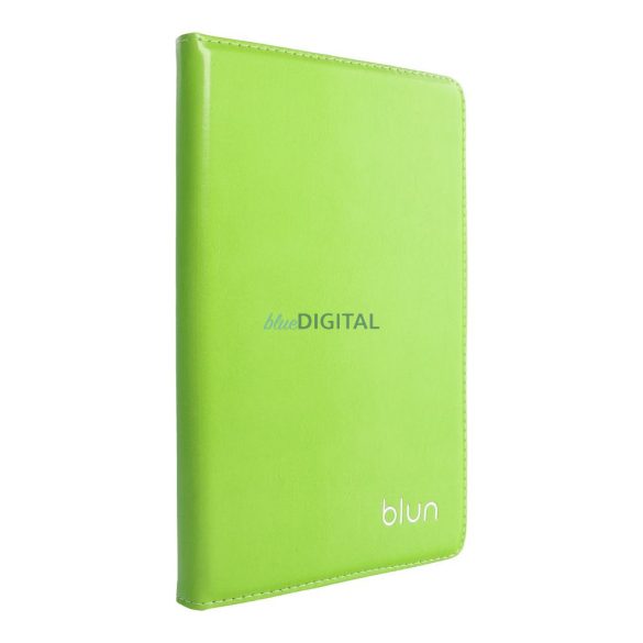 Carcasă universală pentru tablete 10,5"-11", husă din piele ECO/interior din microfibră, verde, Blun