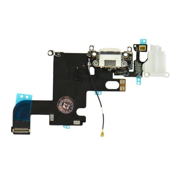 iPhone 6 6G (4,7") conector alb de încărcare cu mufă + cablu flexibil