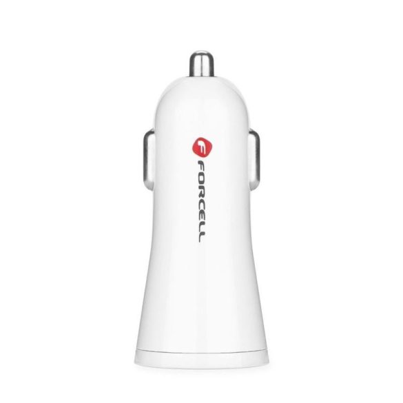 Cap incarcator tigari, 1X USB, 2.4A, alb, Forcell