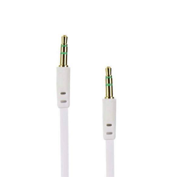 iPhone 8pin - Adaptor audio jack 3,5 mm alb