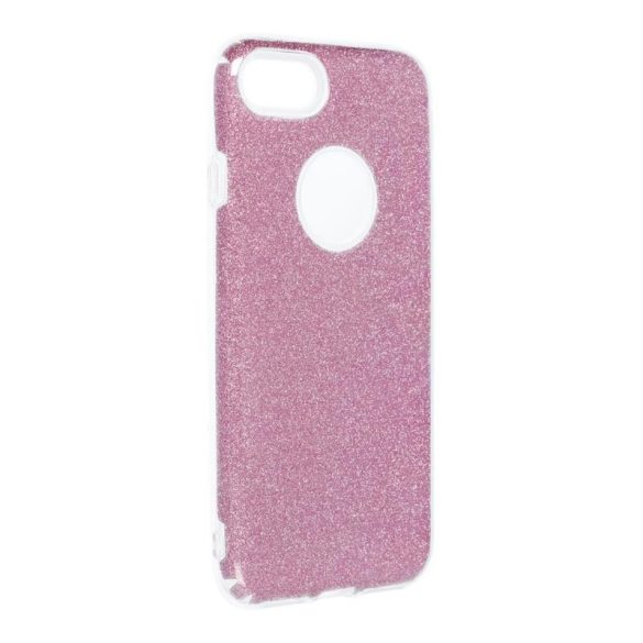 Husa din silicon pentru iPhone 7 8 (4,7"), sclipici, husa din spate, roz