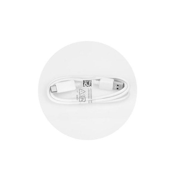 Cablu de date tip C, 1m, 2A, alb, ambalat, HD2