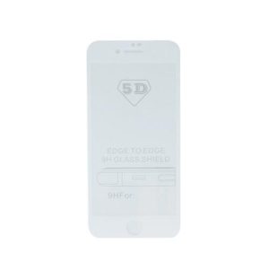 Film de sticlă frontală 5D curbat alb pentru Huawei Mate 10