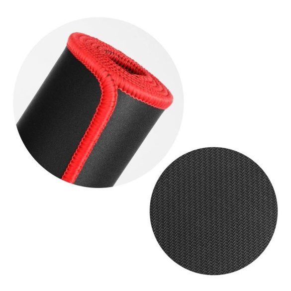 Mouse pad 900x400x3mm negru-rosu