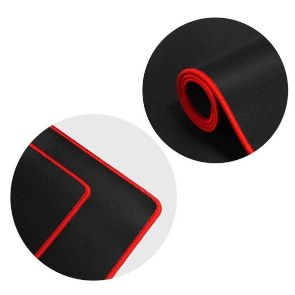 Mouse pad 900x400x3mm negru-rosu