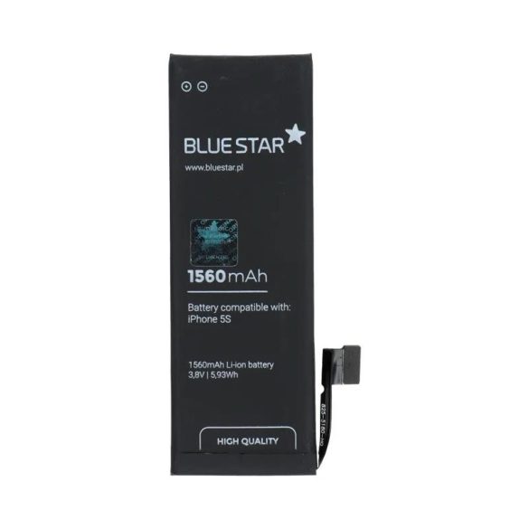 baterie iPhone 5 5S (4.0"), 1560mAh, Bluestar