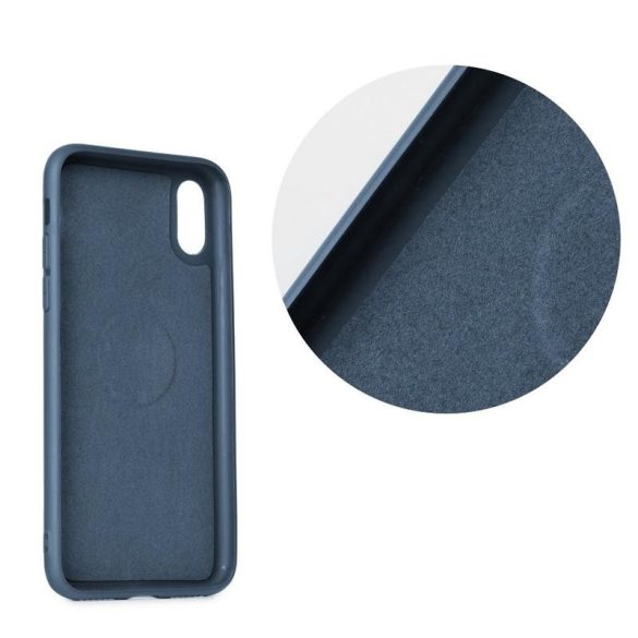 Husa silicon magnetica Forcell Magnet Samsung J610 Galaxy J6 Plus 2018 albastru inchis