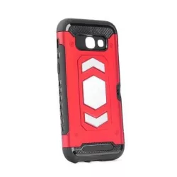   HUSĂ! - Husa spate rezistenta la socuri Samsung Galaxy J6 Plus, magnetica, rosie, SM-J610, Defender Magnetic