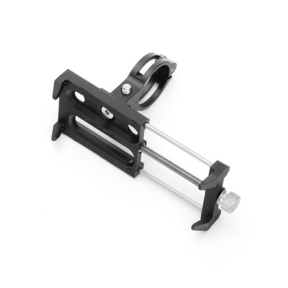 Suport negru pentru telefon pentru biciclete GUB G83 universal montat pe ghidon